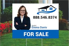 Customize your real estate signs online in minutes. Durable Real Estate Yard Signs 4over4 Com