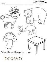 Search through 52378 colorings, dot to dots, tutorials and silhouettes. Brown Color Worksheet Color Worksheets For Preschool Color Worksheets Color Activities