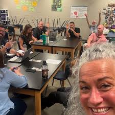 This morning we had the privilege of spending time with the incredible  health teachers from Bentonville High School and Bentonville West High  School. Together, we brainstormed ideas for the upcoming fall and