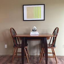 Palate marble 36 high counter table. Best Solid Wood Small Dining Table With Flaps W 2 Windsor Chairs For Sale In Calgary Alberta For 2021