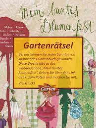 Die thüringer gartentage locken wieder zehntausende in den erfurter egapark. Mdr Garten Ratseln Und Gewinnen Sie Hier Geht Es Zu Unserem Gartenratsel Mdr De S Raetsel Facebook