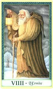9 Hermite Tarot Capek Tarot De Marseille Tarot Marseille