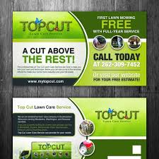 I have used a cut above lawn care for more than 2 years for regular lawn maintenance and occasional yard care items (mulching, pruning, etc.) Lawn Care Postcard And Doorhanger Design Wettbewerb In Der Kategorie Postkarte Flyer Print 99designs