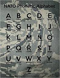 Learn about phonetic alphabet with free interactive flashcards. Nato Phonetic Alphabet Penmanship Notebook For Pre School Kindergarten And Elementary School Future United States Air Force Airmen Symington Stuart 9798577300647 Amazon Com Books