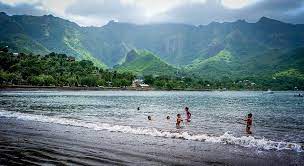 Situées à 1 500 km de papeete, elles offrent aux visiteurs, le voyage d'une vie. Nuva Hiva Iles Marquises Plage Enfants Nageant Les Montagnes Paysage Des Nuages Enfant Voyage Heureux Pikist