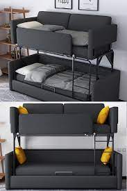 Look out for armless styles, too, as anything that makes the length and depth slimmer will help your space feel larger. Bulk Bed 2 Levels Sofa Sofa Bed For Small Spaces Sofa Bed Design Small Bedroom Bed