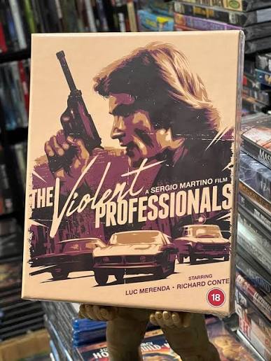 The Violent Professional (Blu-Ray) LIMITED EDITION SERIES 88 FILMS ALL  ZONE! NEW