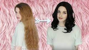 How to alter a curl pattern. How To Get Long Thick Hair Under A Wig Youtube