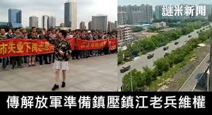 Image result for 老兵鎮江維權