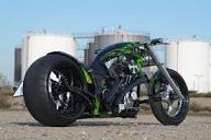 Dragster Custombikes with Harley-Davidson engines by Thunderbike
