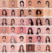 Where Do You Fall On The Pantone Skin Color Spectrum Skin Color Chart Skin Color Palette Human Skin Color