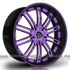 Black And Purple Rims Modular Society Wheels Rims Kf1 19 20 22 24 26 Inch Purple Black Accent Face Lip Purple Stripe Purple Jeep Purple Jeep Wrangler Jeep Cars
