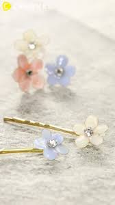 暖かい春は 可愛らしいアクセサリーをつけて 楽しくお出かけしたいもの アクセサリー ハンドメイド アクセサリー 作り方 手作りアクセサリー 作り方