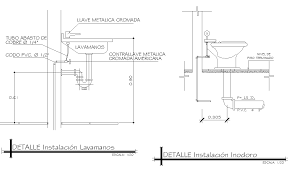 plumbing sink elevation detail dwg file