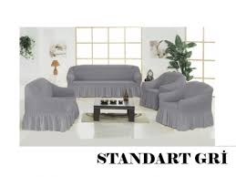 *yumuşak dokusu sayesinde konforlu bir kullanım sağlar. Burumcuk Koltuk Ortusu Standart Koltuk Takimlari Icin 3 2 1 1 Gri Strec Likrali Lastikli Koltuk Ortusu Imalat Ve Satis