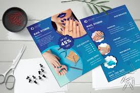 8 free sample nail services salon price list templates from nail price list template , image source: Nail Flyer Two Sided Price List Template By Nanoagency On Envato Elements