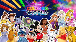 Ranked number 1 in kids and top 10 in education. Disney Coloring World Mod Unlimited Money 5 6 0 Download For Android
