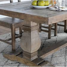 Lark Manor Gertrude Solid Wood Dining Table Reviews Wayfair Ca Wood Dining Table Solid Wood Dining Table Dining Table