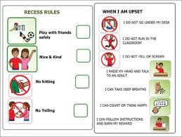 Classroom Behavior Reward Chart With Icons