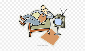 Free download hd or 4k use all videos for free for your projects. Man Watching Television Royalty Free Vector Clip Art Mann Vor Fernseher Free Transparent Png Clipart Images Download