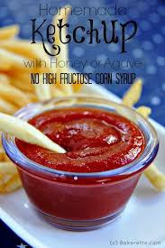 Homemade Ketchup With Agave Recipe Homemade Ketchup Recipes Homemade Recipes