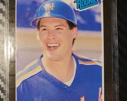 1989 Gregg Jefferies Rookie Card Baseball Card Refrigerator Magnet