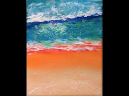 Wenn der sommer zu ende geht und der monsun die oberhand gewinnt, geben wir unsere zeichen der liebe an die strände und ozeane, die uns helfen, unsere körper vor der quälenden saisonalen sonne zu kühlen. Freies Malen Meer Und Strand Ganz Einfach Youtube