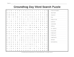 Printable word searches will allow you to select from a list of word search puzzles to print or copy absolutely free with no files or templates to download. Groundhog Day Worksheets Groundhog Day Word Search Puzzle Free Online Games At Primarygames