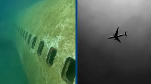 Eerie footage shows inside sunken passenger plane once mistaken for missing  MH370 wreckage