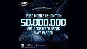 In Just 2 Days Pubg Mobile 1 5 Ignition Pre Registration Surpassed 50 Million Users Hc Newsroom