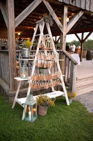 Vintage Ladder Rustic Ladder Ladder Seating Chart Decor Rustic Wedding Wedding Design Wedding Desig Adirondacks Wedding Catskills Wedding Outdoor Wedding