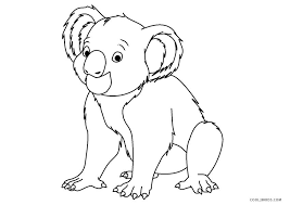 They are known for their adorable appearance and quiet nature. Free Printable Koala Coloring Pages For Kids