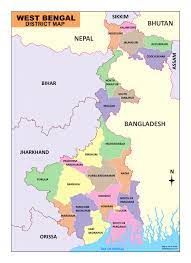 West Bengal All District Map West Bengal Map Download Free Map In Pdf - Infoandopinion