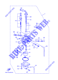 The oil helps keep dirt out of the engine. Carburetor For Yamaha Ttr 50 Electric Start 2010 Yamaha Genuine Spare Parts Catalogue