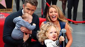 Blake lively shared a rare selfie with husband ryan reynolds and joked about embarrassing their three daughters. Look It S Ryan Reynolds And Blake Lively S Children Plus His Star On The Hollywood Walk Of Fame Sun Sentinel