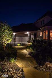 Landscape Lighting Spotlight Resort Style Outdoor Space Landscape Lighting Backyard Landscaping Outdoor Lighting