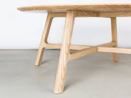 It has two original trays. Crossover Coffee Table By Matt Pearson Handkrafted