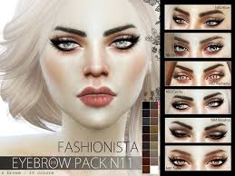 The sims is the most popular life simulation game in existence, with well over 200 million co. Pralinesims Fashionista Eyebrow Pack N11 Eyebrows Sims 4 Cc Makeup Queen Makeup