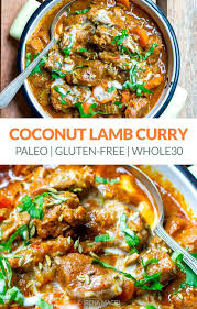 Coconut Lamb Curry Paleo Whole30 Irena Macri Food Fit For Life Recipe Lamb Curry Recipes Lamb Recipes Curry Recipes