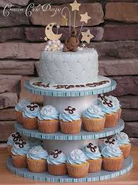 Baptism Boy Cupcake Tower Baby Shower Cupcakes For Boy Cupcakes For Boys Baby Boy Cakes