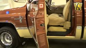 10 bolt rear, 15 front & rear wheels, 3:08 gear ratio, 4 blade solid cooling fan, 8.2 ring gear, black carpeting, black door panels, black headliner, black. 1982 Chevrolet Silverado 6101 Gateway Classic Cars St Louis Youtube