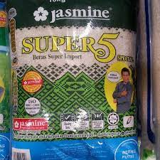 Beras super spesial tempatan 5% jasmine super. Jasmine Super 5 Special 10kg Beras Super Import 5 Grocery Instagram Posts Beras