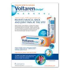 Novartis Voltaren Emulgel Print Ads 3h Communications Inc Print Ads Portfolio Advertising