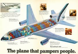 Classic Cutaway Of An Eastern Air Lines Lockheed L1011