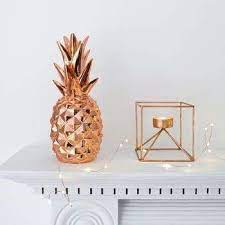 Pina Rose Gold Decoracion En Rosa Dorado Decoracion De Unas Decoracion De Habitaciones
