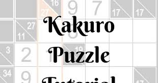 I will show you how to make a custom puzzle. Spreman Sef Gristi Free Online Kakuro Puzzles Ketertoolbox Org