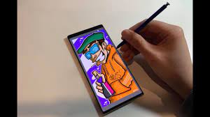 The best 10 tablets with stylus (pen): Drawing A Graffiti Character On My New Samsung Note 10 Plus Youtube