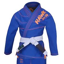 Hawk Jiu Jitsu Hawk Kids Brazilian Jiu Jitsu Suit Youth Children Bjj Gi Kimonos Boys Girls Bjj Uniform Lightweight Preshrunk Pearl Weave Fabric