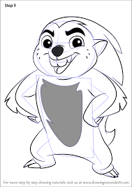 The lion guard coloring pages | disneyclips.com Learn How To Draw Bunga From The Lion Guard The Lion Guard Step By Step Drawing Tutorials
