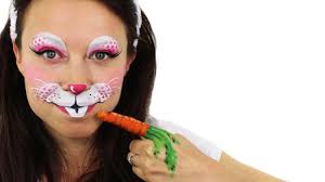 easter bunny face painting at